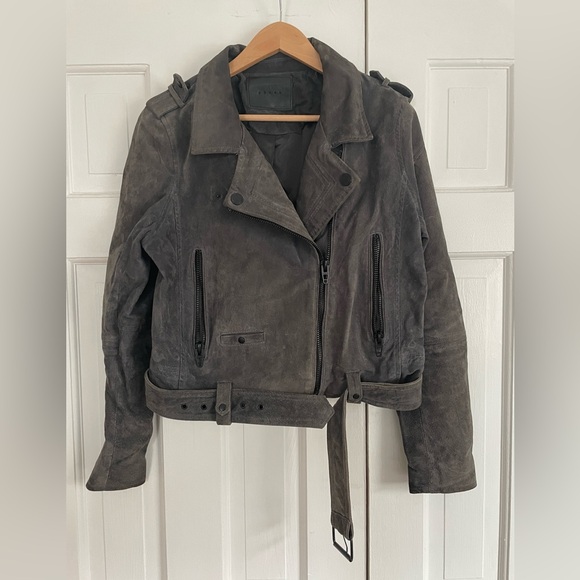 Blank NYC gray suede jacket, size large - Picture 3 of 8